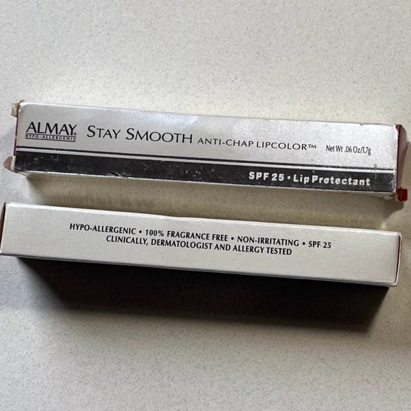2x ALMAY Stay Smooth Anti-Chap Lipcolor with SPF 25 - Lip Protectant #16 MAUVY - Picture 5 of 7